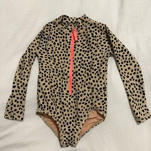 Crewcuts long sleeve bathing suit- 3T